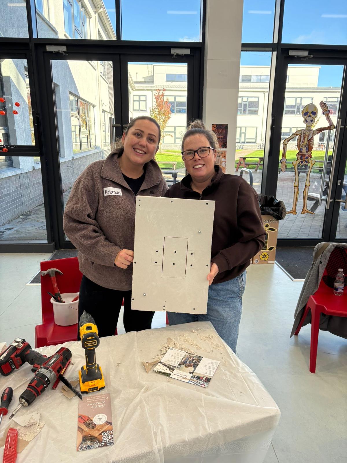 Tranistion Year students show off their DIY skills learned at The DIY Academy